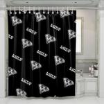 love shot gems dark shower curtains 0