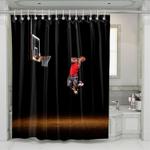 low light slam dunk shower curtains 0