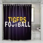 lsu tigers tigers football shower curtains 0