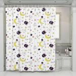 luna from cat to princess sailor moon shower curtains 0