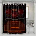 magi system tokyo nerv of evangelion shower curtains 0