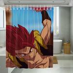 main character dragon ball boly shower curtains 0