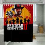 main character red dead redemption 2 shower curtains 0