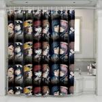 main characters from steins gate shower curtains 0