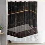 marble paradox shower curtain 0