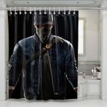 marcus watch dog shower curtains 0