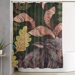 markhor shower curtain 0