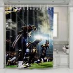 match nfl america shower curtains 0
