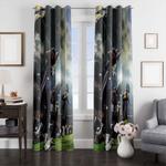 match nfl america window curtain 0