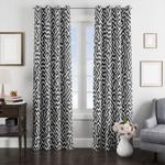 maze vector monochrome window curtain 0