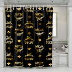 mcm worldwide logo shower curtains 0