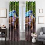 meet the obstacle of car racing window curtain 0