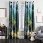 mei and totoro window curtains 0