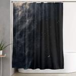 melancholy shower curtain 0