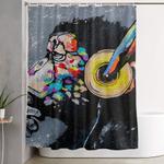 melomonkey i shower curtain 0