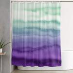 mermaid dreams shower curtain 0