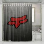 metal fox red logo shower curtains 0