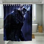 metal mask devil may cry shower curtains 0