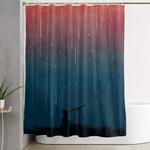 meteor rain shower curtain 0