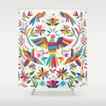 mexican otom design shower curtain 0