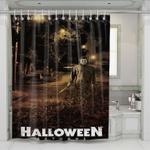 michael myers halloween returns shower curtains 0