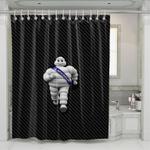 michelin icon logo big brand shower curtains 0