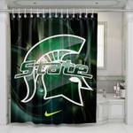 michigan state nike shower curtains 0
