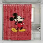 mickey cartoon shower curtains 0