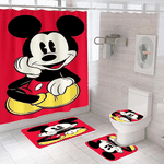 mickey mouse cartoon bathroom sets shower curtain sets 0