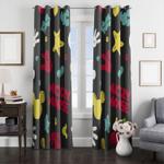 mickey mouse doll stuff window curtain 0