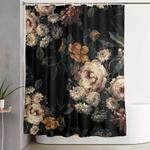 midnight garden xiv shower curtain 0