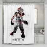 mike evans tampa bay buccaneers shower curtains 0