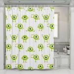 mike monster university animation shower curtains 0