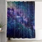 milky way shower curtain 0