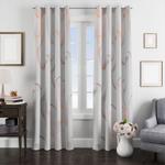 minimalist basic shape pattern window curtain 0