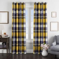 Minnesota Vikings Tartan Pattern Window Curtain Best Gift For Room Decorations