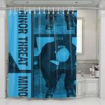 minor threat straight edge shower curtains 0