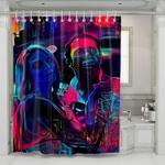 miriam and laurens altered carbon shower curtains 0