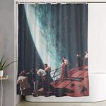 missing the ones we left behind shower curtain 0