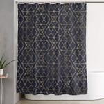 modern art deco geometric 2 shower curtain 0