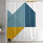 modern geometric 19 shower curtain 0