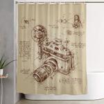 moment catcher shower curtain 0