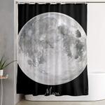 moon 2 shower curtain 0