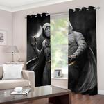 moon knight curtains cosplay blackout window drapes for room decoration 0