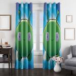 mooncake face final space window curtain 0