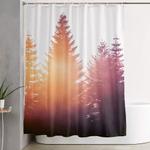 morning glory shower curtain 0