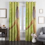 morning totoro window curtains 0