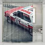 motul old car racing shower curtains 0
