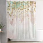 mountains are high shower curtain 0