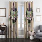 movie toy story buzz lightyear window curtain 0